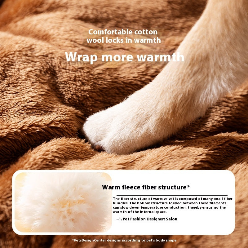 Cozy Warm Dog Bed – Ultra-Soft Pet Bed for Ultimate Comfort