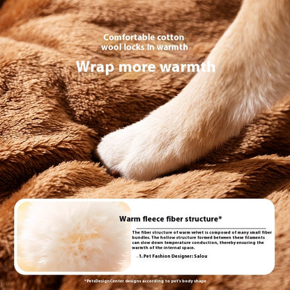 Cozy Warm Dog Bed – Ultra-Soft Pet Bed for Ultimate Comfort