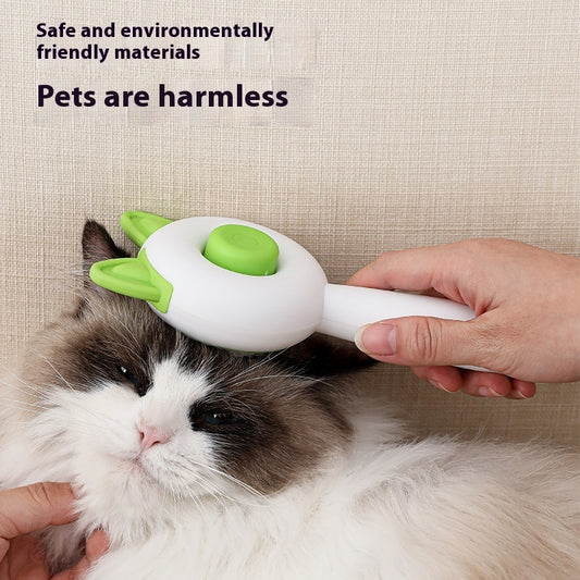 Self-Cleaning Pet Brush – Effortless Grooming & Hair Removal!