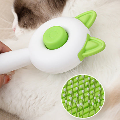 Self-Cleaning Pet Brush – Effortless Grooming & Hair Removal!